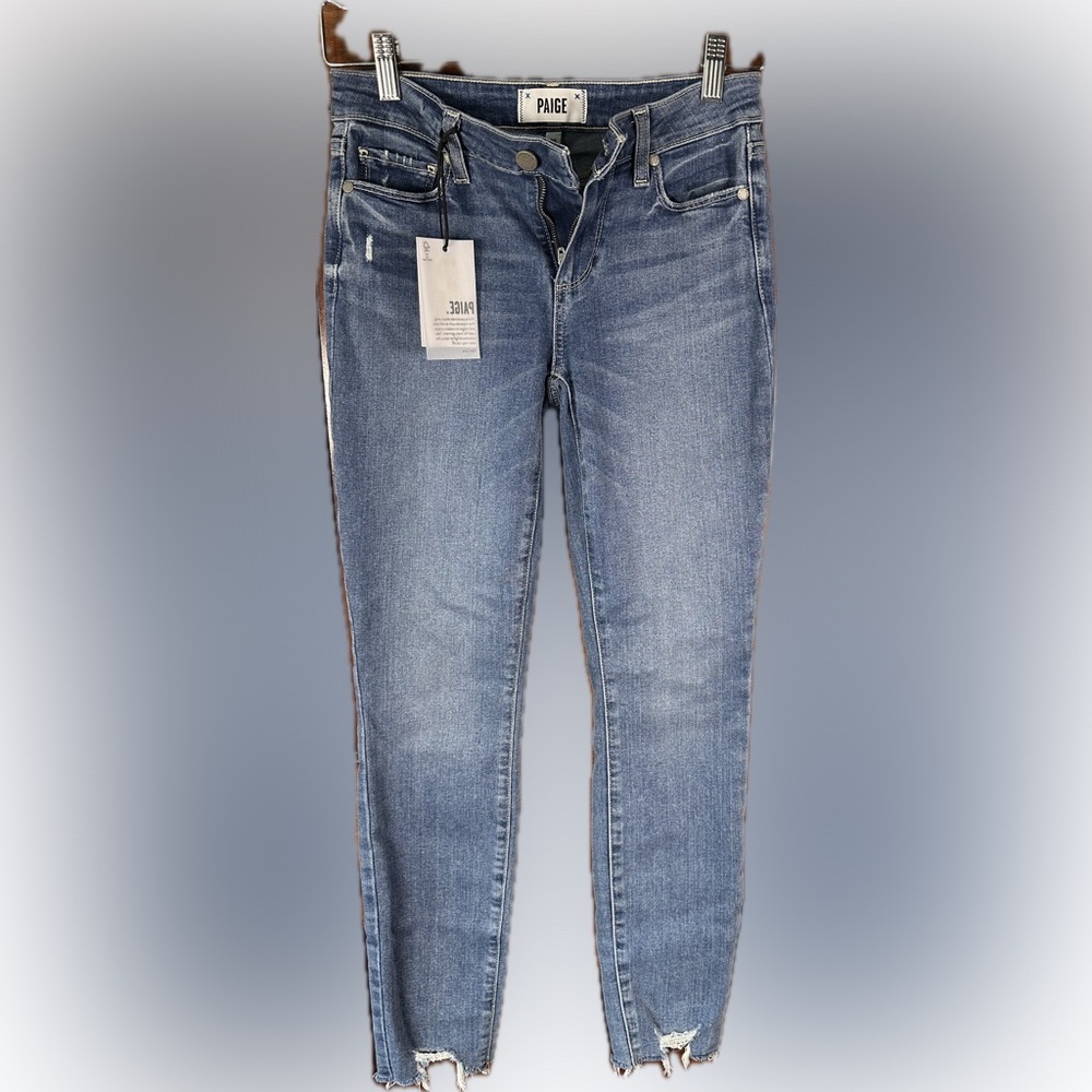 PAIGE Light Blue Skinny Jeans - New! - Picture 1 of 8